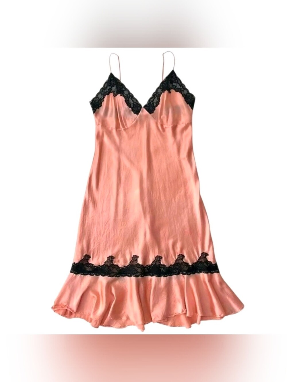 VTG Y2K Victoria's Secret Silk Slip Dress (2002) - Picture 11 of 14